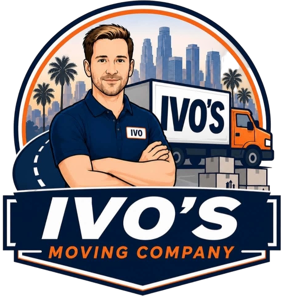 Ivo's Moving Company logo